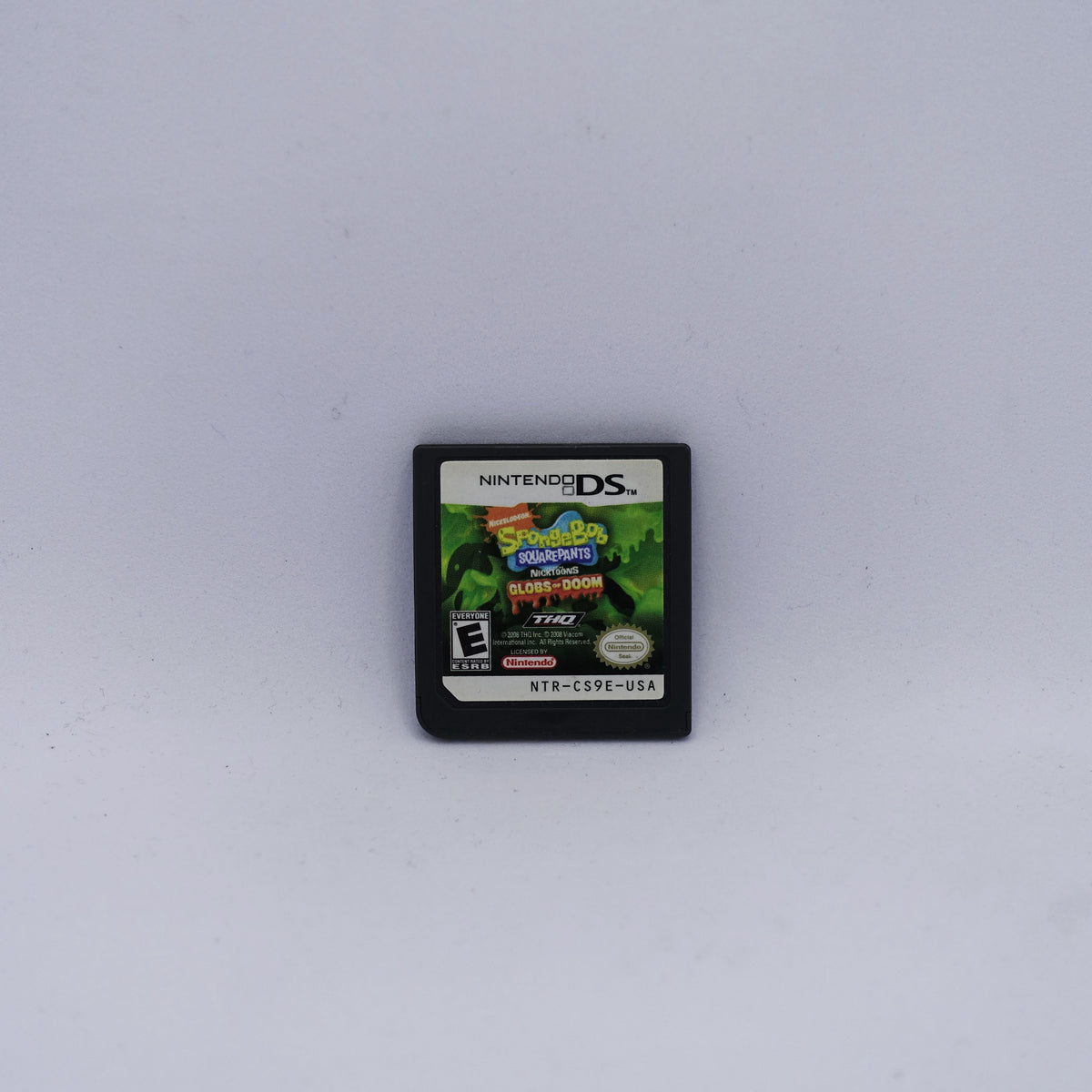 Nintendo DS - SpongeBob SquarePants Globs & Doom