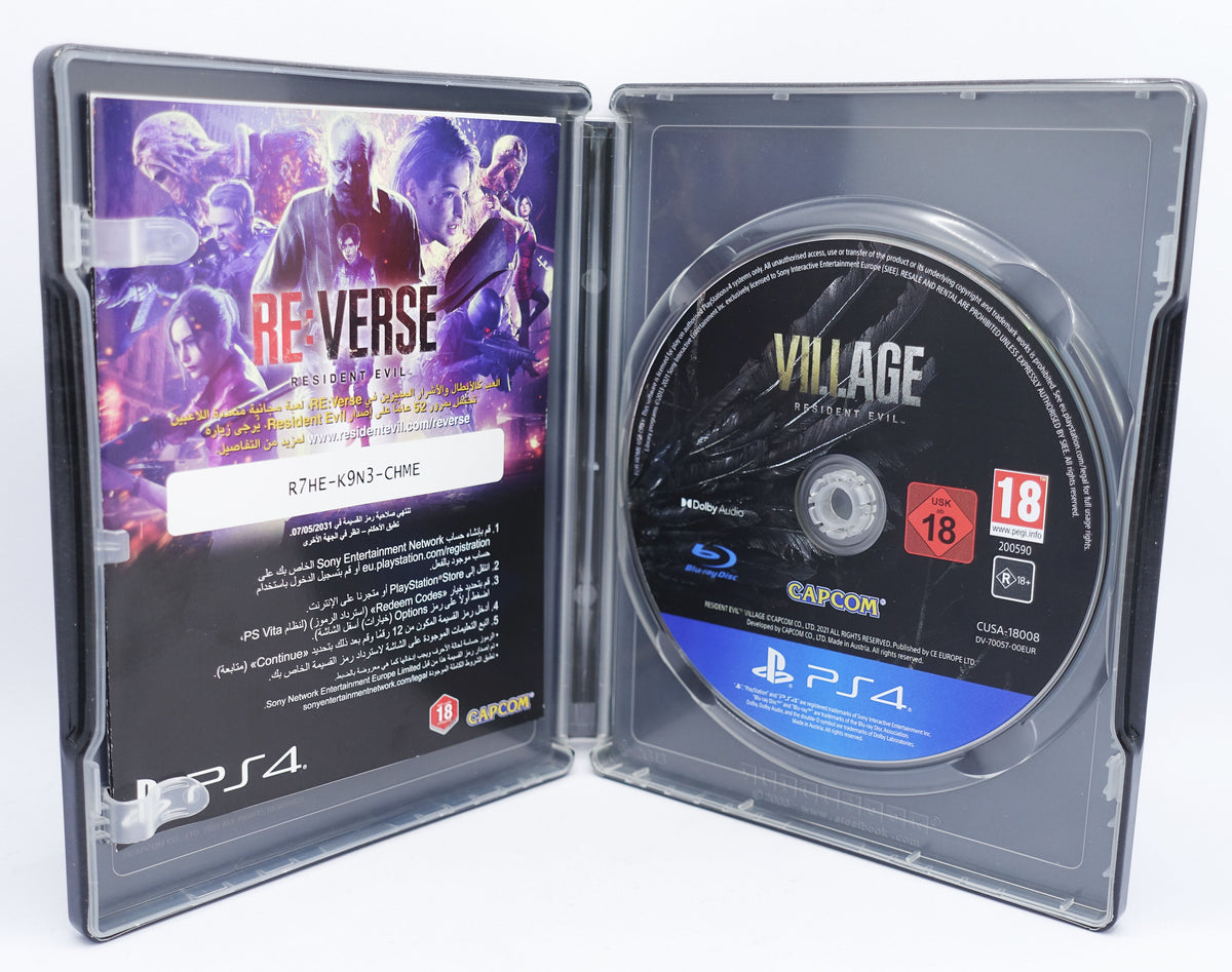 PS4 -Resident Evil Village (SteelBook)