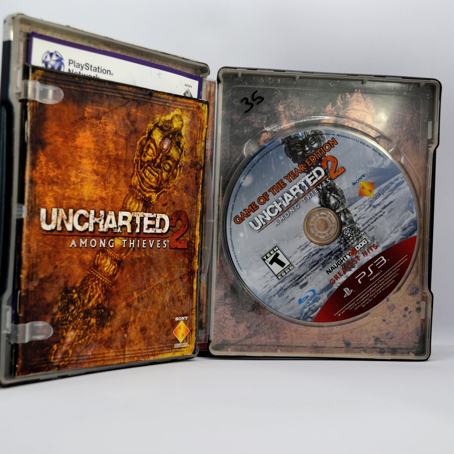 PS3 - أنشارتد 2 بين اللصوص (علبة معدنية)
