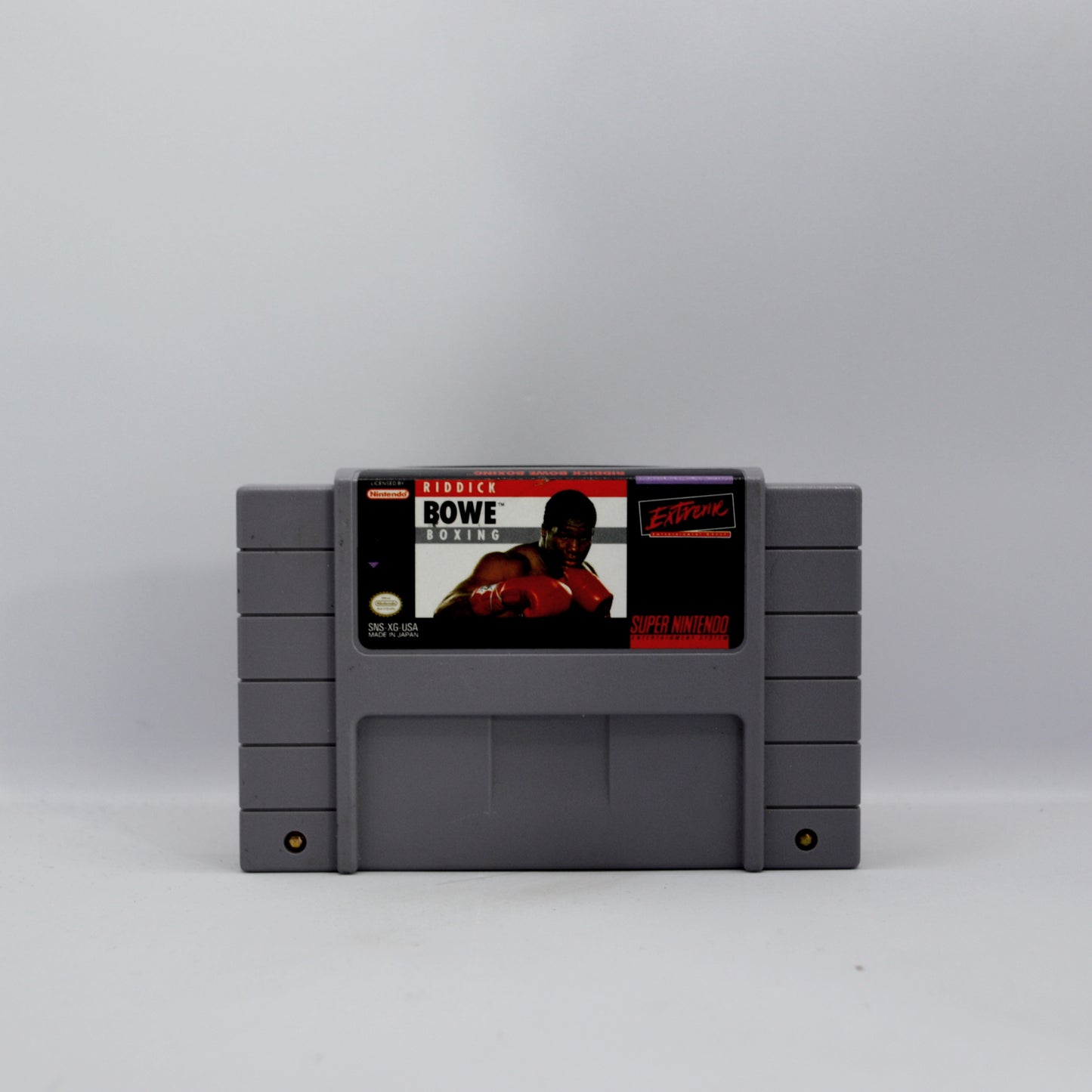 Super Nintendo (SNES) - Riddick Bowe Boxing