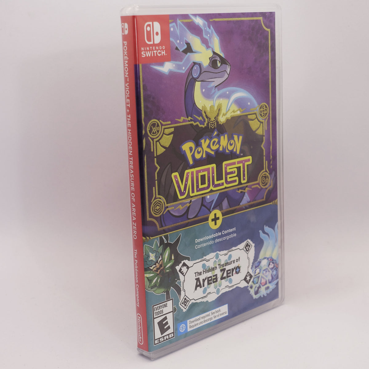 Nintendo Switch - Pokemon Violet + The Hidden Treasure Of Area Zero DLC