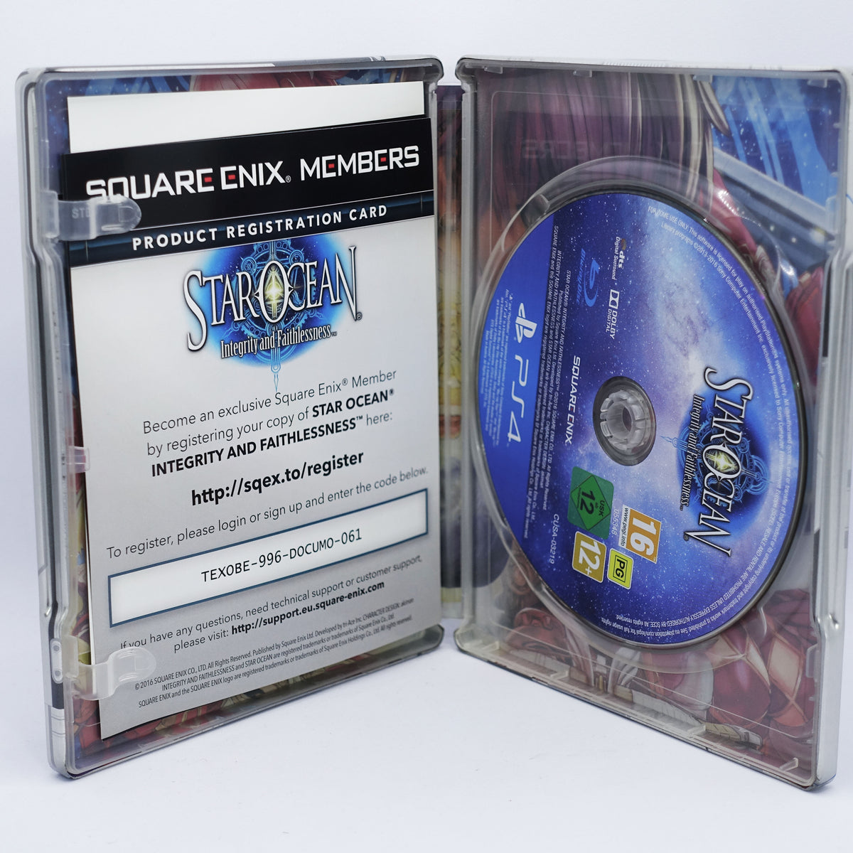Ps4 - Star Ocean Integrity & Faithlessness (SteelBook)