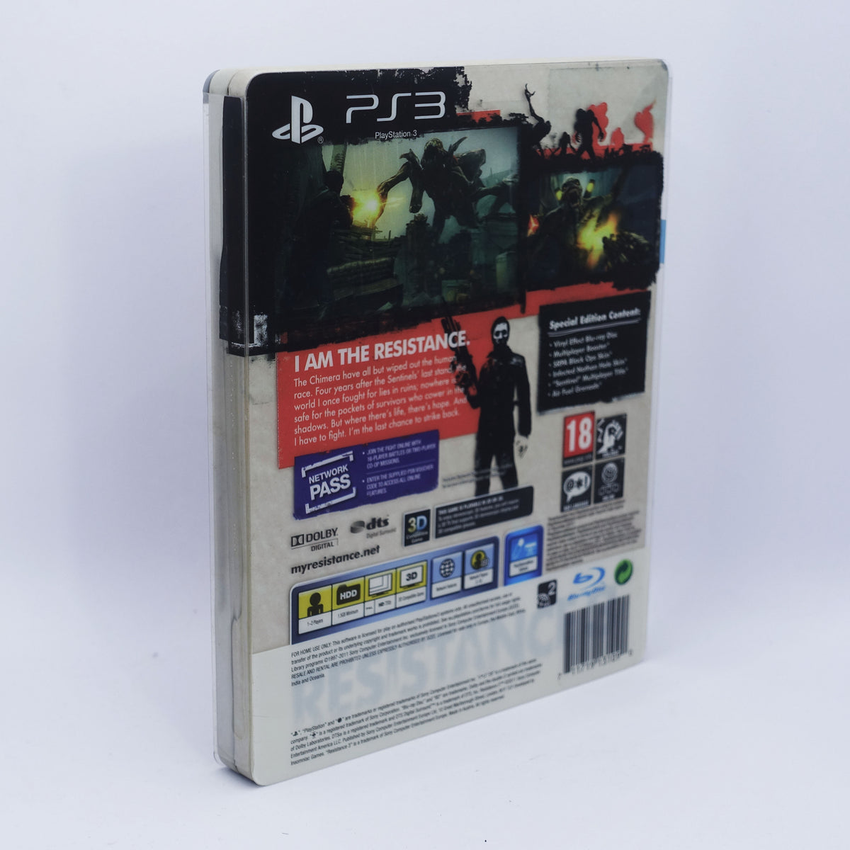 PS3 - Resistance 3 (SteelBook)