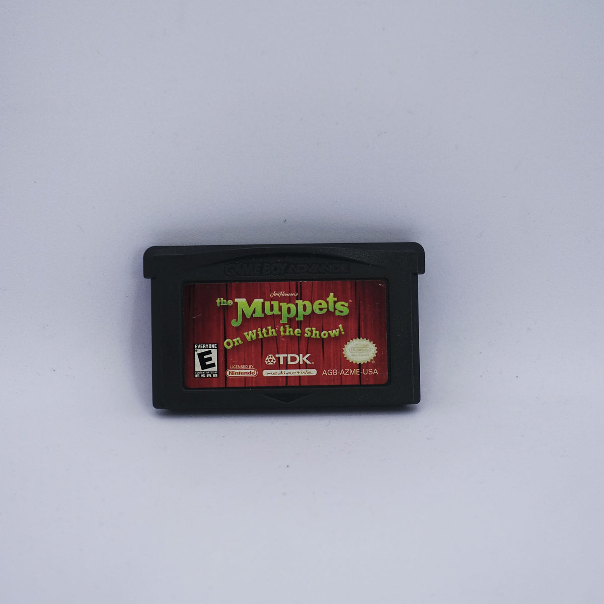Nintendo Gameboy Advance - The Muppets on with the Show