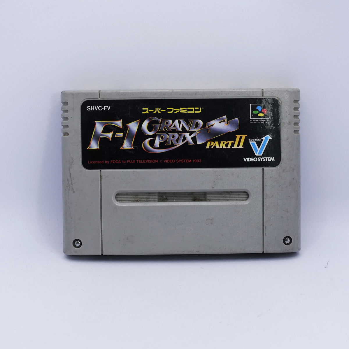 Nintendo Super Famicom (SNES) - F1 Grand Prix Part II