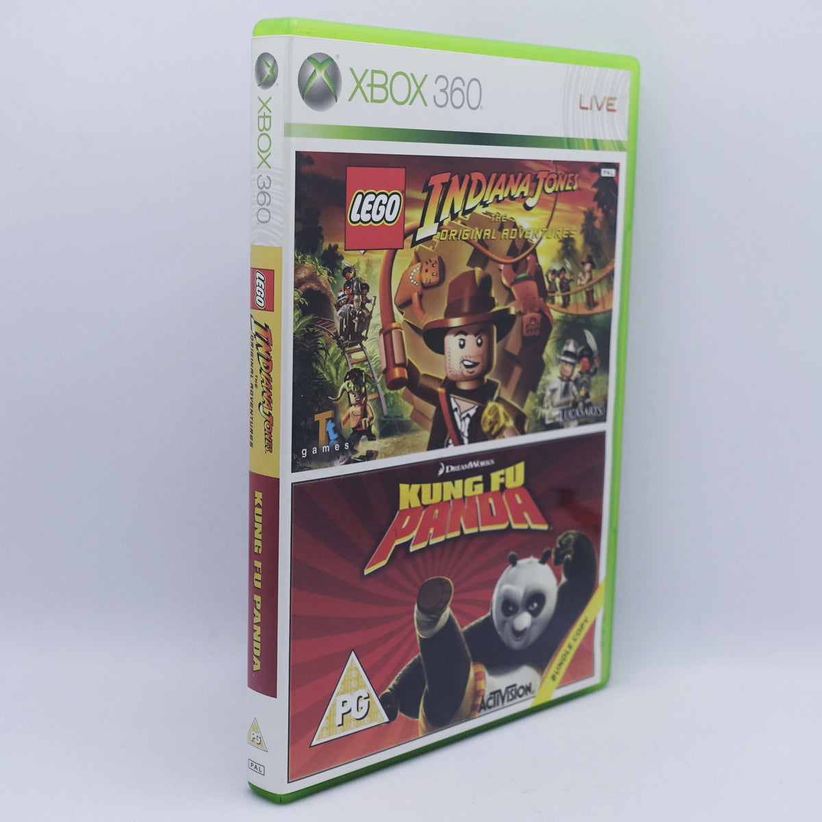 Xbox 360 - Lego Indiana Jones & Kung Fu Panda