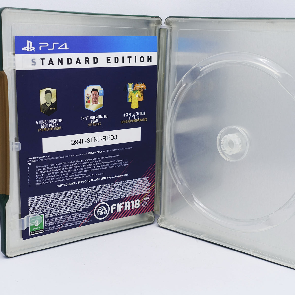 PS4 - Fifa 18 (SteelBook)