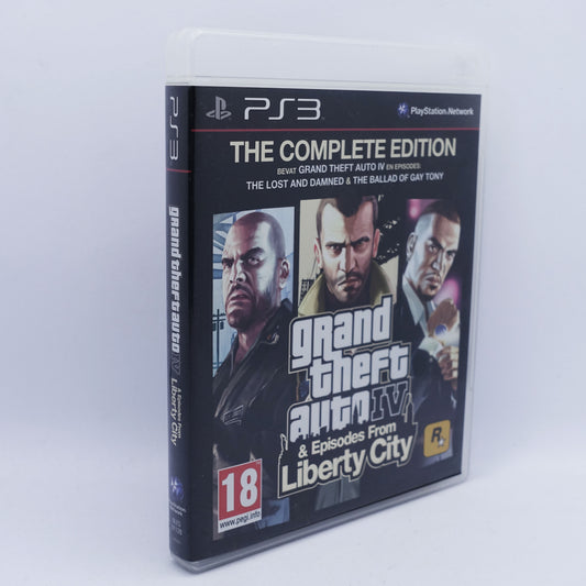PS3 -Grand Theft Auto IV & Episodes From Liberty City The Complete Edition