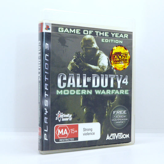 PS3 - Call Of Duty Modern Warfare 4