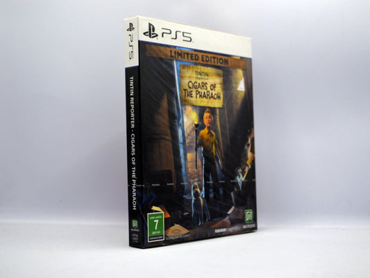 PS5 Tintin Reporter: Cigars of the Pharaoh - إصدار محدود SteelBook