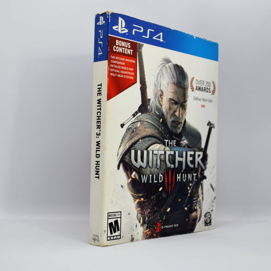PS4 - ذا ويتشر 3 ويلد هانت (غلاف داخلي)