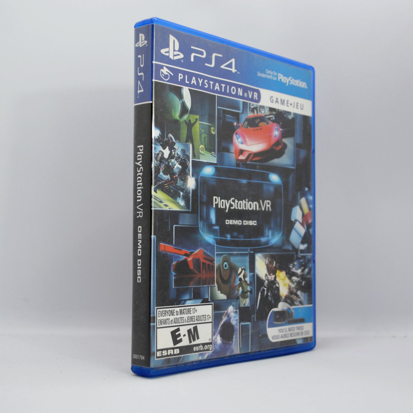 PS4 - قرص بلايستيشن في آر التجريبي