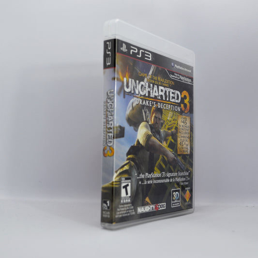 PS3 - Uncharted 3 Drake's Perception (إصدار لعبة العام)