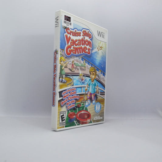 Wii - ألعاب سفينة الرحلات البحرية لقضاء العطلات