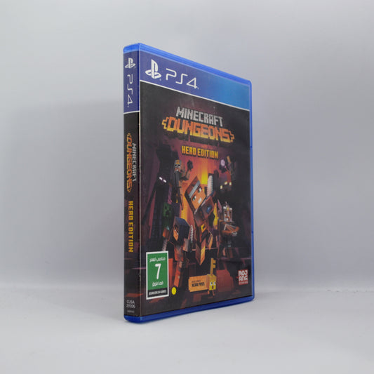 بلايستيشن 4 - لعبة Minecraft Dungeons Hero Edition