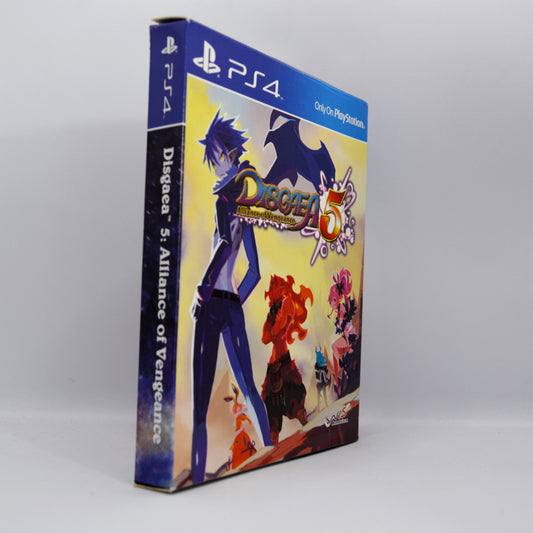 PS4 - Disgaea 5 Alliance Of Vengeance + Sound Track