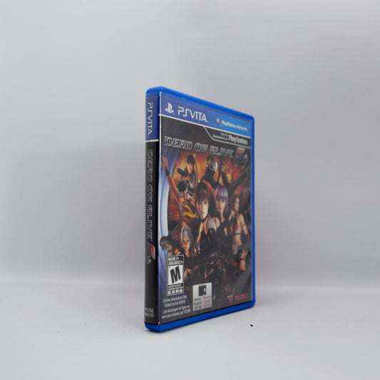 Ps Vita - Dead or Alive 5 Plus Collector's Edition