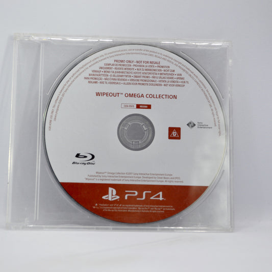 قرص ألعاب ترويجي نادر لجهاز PS3 - مجموعة Wipeout Omega
