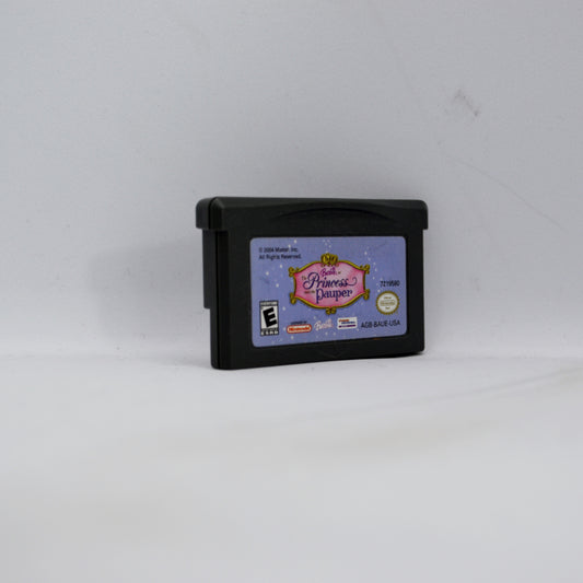Gameboy Advance - Barbie as the Princess and the Pauper
