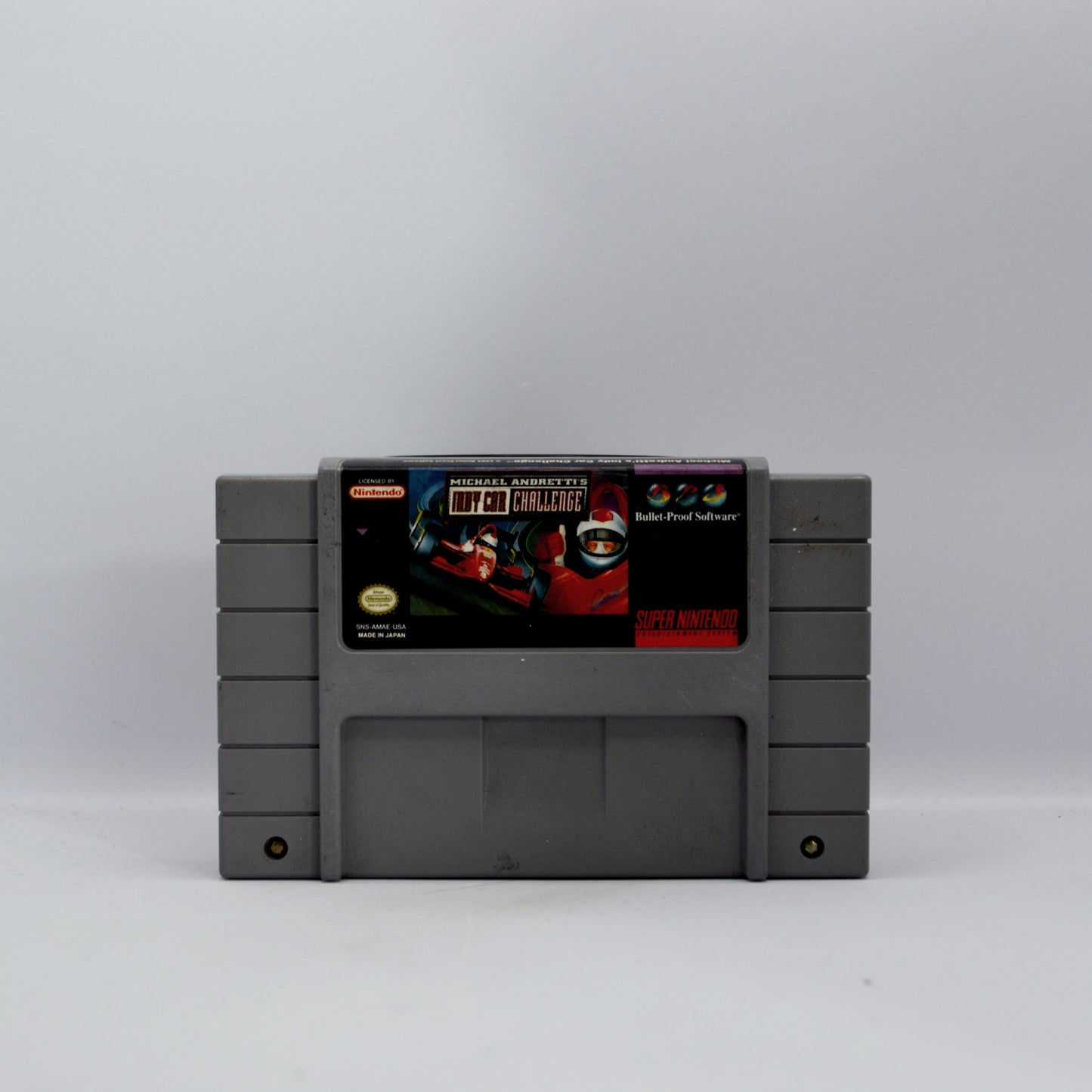 Super Nintendo (SNES) - Michael Andrettis Indy Car Challenge
