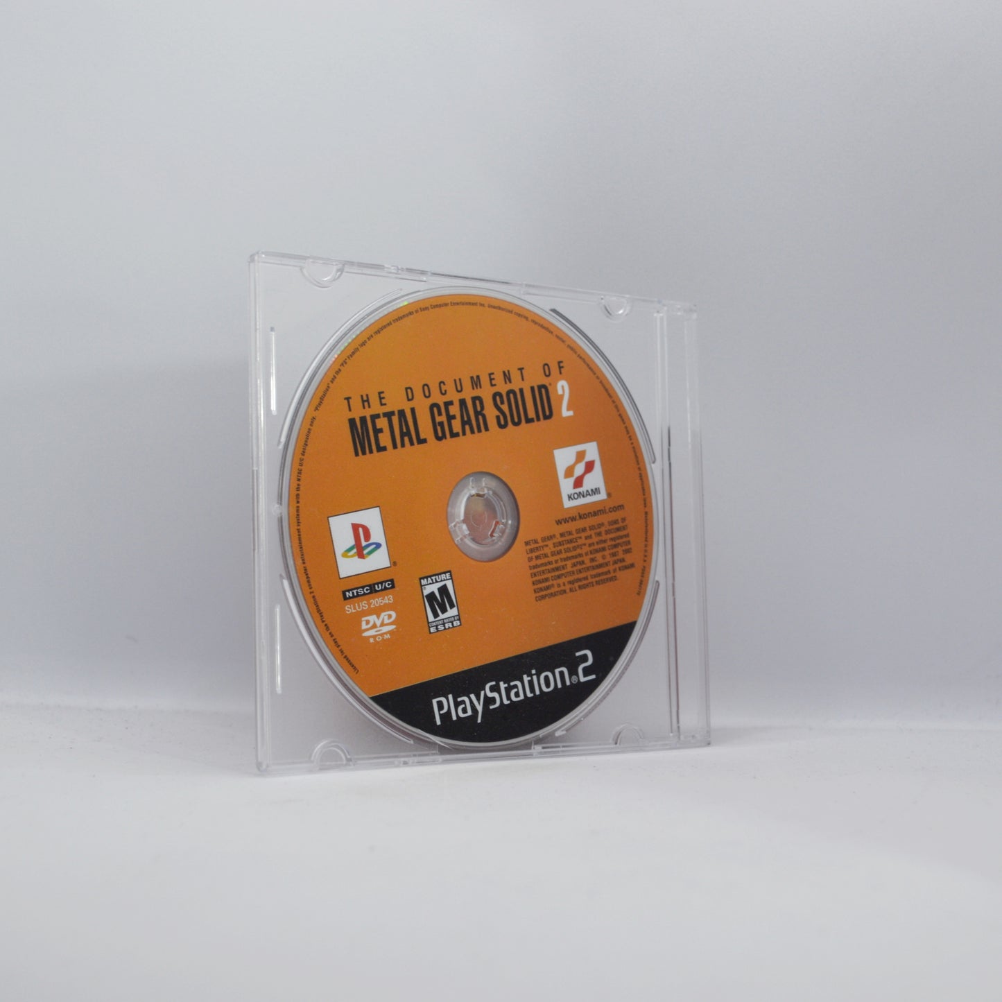 PS2 - The Document Metal Gear Solid 2