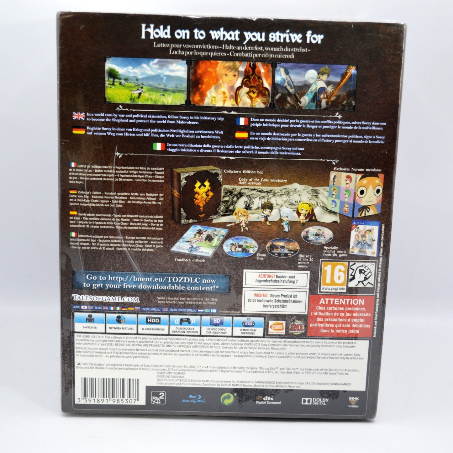 PS4 - Tales Of Zestiria (Collector's Edition)