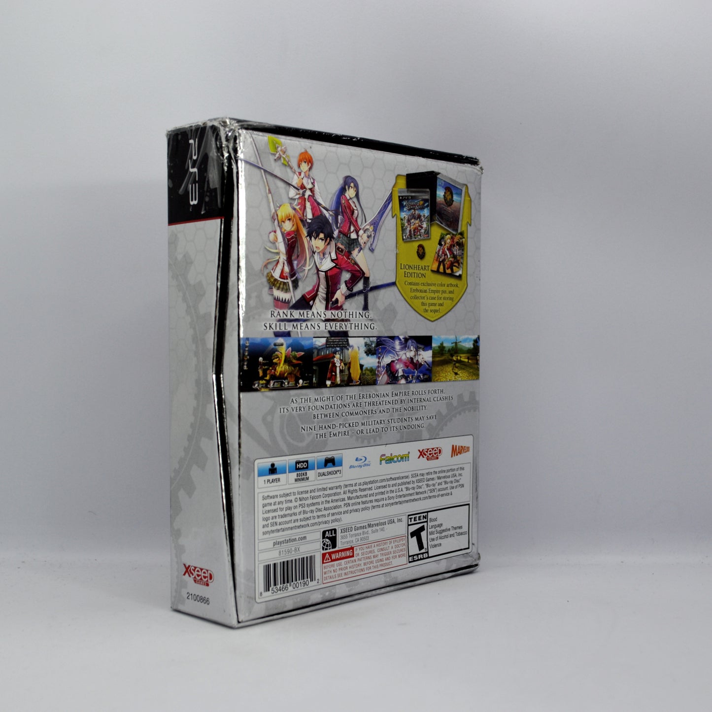 PS3 - Tales Of Cold Steel