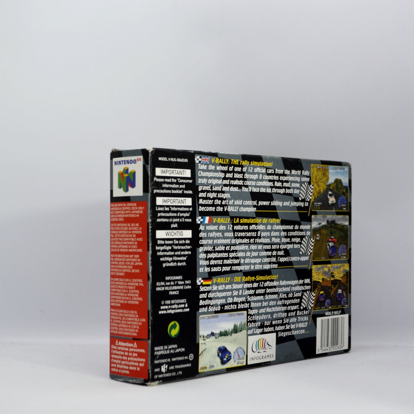 Nintendo 64 (N64) - V-Rally 99 Edition