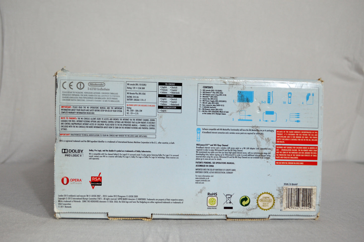 Nintendo Wii Mario & Sonic Edition (No Game)