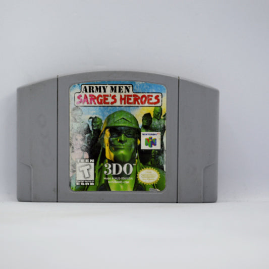 Nintendo 64 (N64) - Army Men Sarge’s Heroes